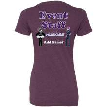 Load image into Gallery viewer, NL6640 Next Level Ladies&#39; Deep V-Neck T-Shirt event