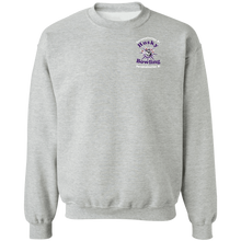Load image into Gallery viewer, Bowling-white text G180 Gildan Crewneck Pullover Sweatshirt  8 oz.