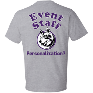 Generic_Event_Staff-purple-personalize_no_husky_text 980 Anvil Lightweight T-Shirt 4.5 oz