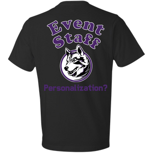 Generic_Event_Staff-purple-personalize_no_husky_text 980 Anvil Lightweight T-Shirt 4.5 oz