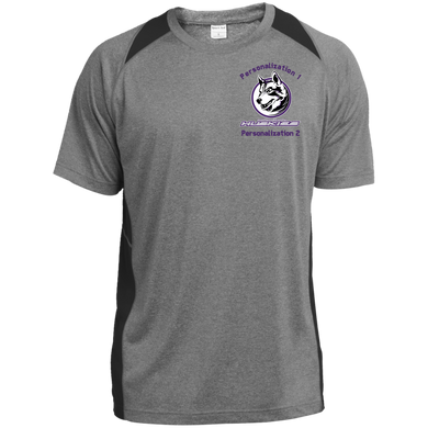 logo_outline_purple_text YST361 Sport-Tek Youth Colorblock Performance T-Shirt