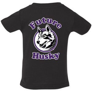 Husky in training 3322 Rabbit Skins Infant Jersey T-Shirt