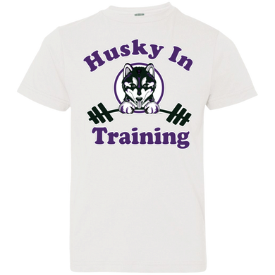 Husky in training 6101 LAT Youth Jersey T-Shirt