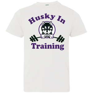 Husky in training 6101 LAT Youth Jersey T-Shirt