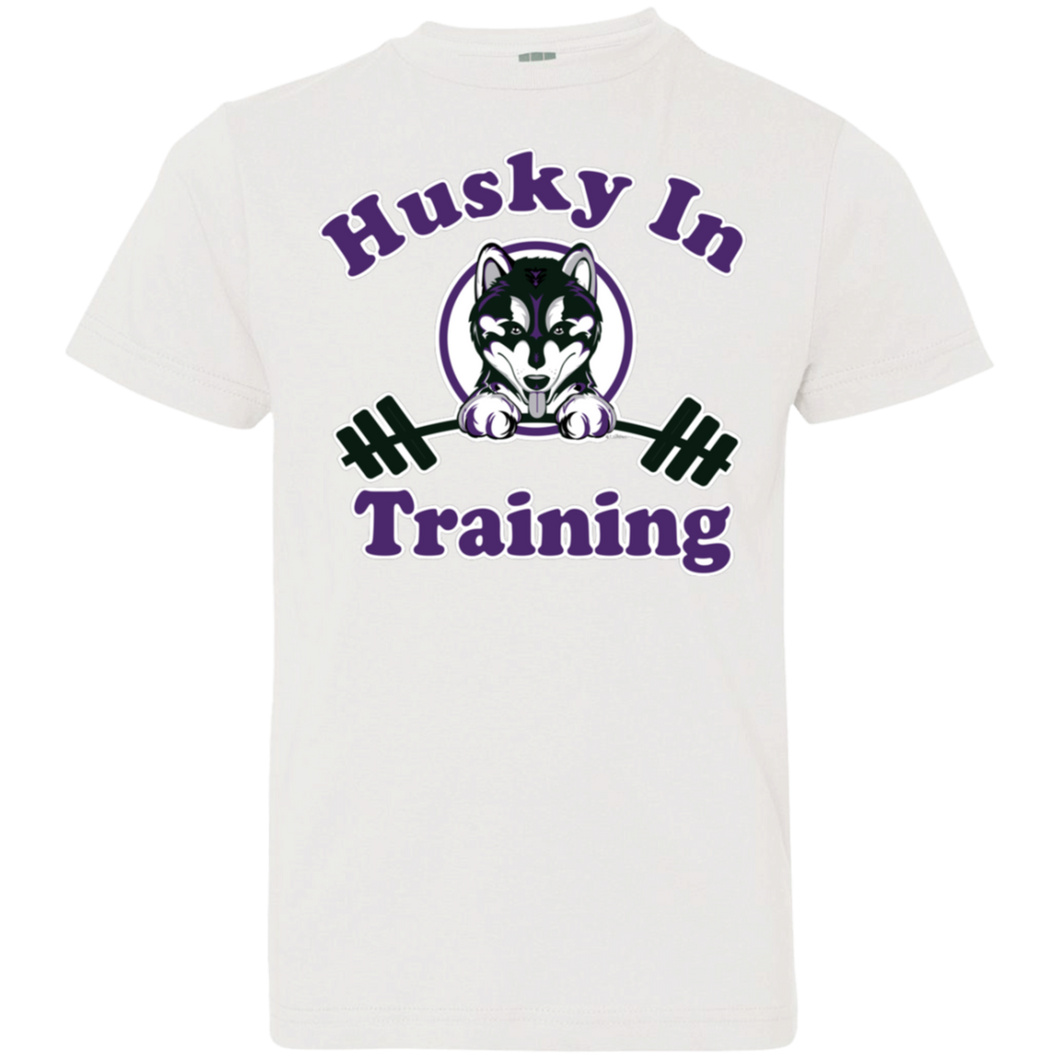 Husky in training 6101 LAT Youth Jersey T-Shirt
