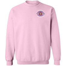 Load image into Gallery viewer, Basketball-white text G180 Gildan Crewneck Pullover Sweatshirt  8 oz.
