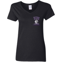 Load image into Gallery viewer, G500VL Gildan Ladies&#39; 5.3 oz. V-Neck T-Shirt event