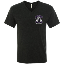Load image into Gallery viewer, Wrestling-White-text NL6040 Next Level Men's Triblend V-Neck T-Shirt