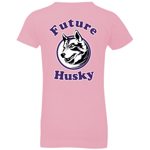 Husky in training NL3710 Next Level Girls' Princess T-Shirt