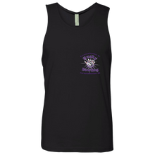 Load image into Gallery viewer, Bowling-purple text NL3633 Next Level Men's Cotton Tank