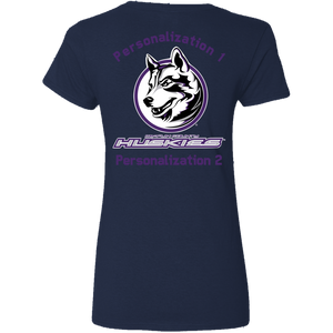 G500VL Gildan Ladies' 5.3 oz. V-Neck T-Shirt