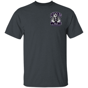 Wrestling-Purple-text G500 Gildan 5.3 oz. T-Shirt