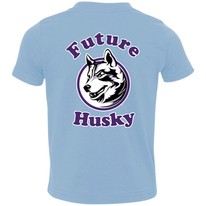 Husky in training 3321 Rabbit Skins Toddler Jersey T-Shirt