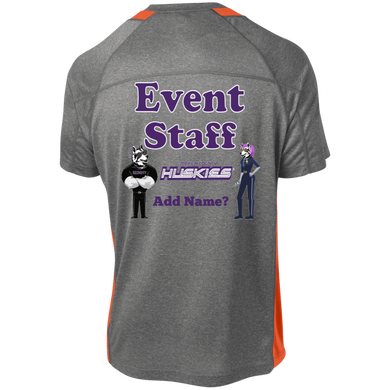 event-back_purple ST361 Sport-Tek Heather Colorblock Poly T-Shirt