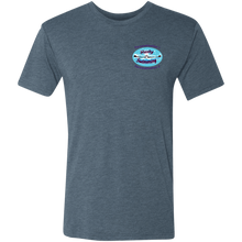 Load image into Gallery viewer, Swimming-purple_text NL6010 Next Level Men's Triblend T-Shirt