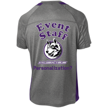 Load image into Gallery viewer, ST361 Sport-Tek Heather Colorblock Poly T-Shirt event