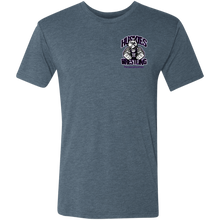 Load image into Gallery viewer, Wrestling-Purple-text NL6010 Next Level Men&#39;s Triblend T-Shirt