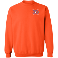 Load image into Gallery viewer, Basketball-white text G180 Gildan Crewneck Pullover Sweatshirt  8 oz.