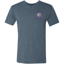 Load image into Gallery viewer, Bowling-purple text NL6010 Next Level Men's Triblend T-Shirt