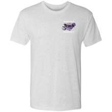 Load image into Gallery viewer, Track-white text NL6010 Next Level Men's Triblend T-Shirt