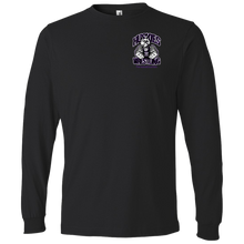 Load image into Gallery viewer, Wrestling-Purple-text 949 Anvil Lightweight LS T-Shirt