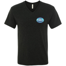 Load image into Gallery viewer, Swimming-purple_text NL6040 Next Level Men's Triblend V-Neck T-Shirt