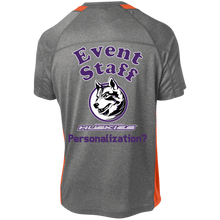 Load image into Gallery viewer, ST361 Sport-Tek Heather Colorblock Poly T-Shirt event