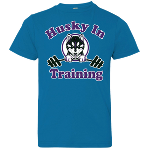 Husky in training 6101 LAT Youth Jersey T-Shirt
