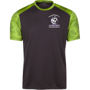 ST371 Sport-Tek CamoHex Colorblock T-Shirt