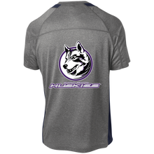 Load image into Gallery viewer, logo_outline YST361 Sport-Tek Youth Colorblock Performance T-Shirt
