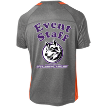 Load image into Gallery viewer, ST361 Sport-Tek Heather Colorblock Poly T-Shirt event