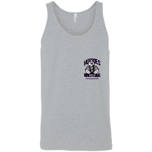 Load image into Gallery viewer, Wrestling-Purple-text 3480 Bella + Canvas Unisex Tank