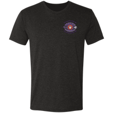 Load image into Gallery viewer, Basketball-purple-text NL6010 Next Level Men's Triblend T-Shirt