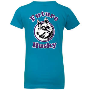 Husky in training NL3710 Next Level Girls' Princess T-Shirt