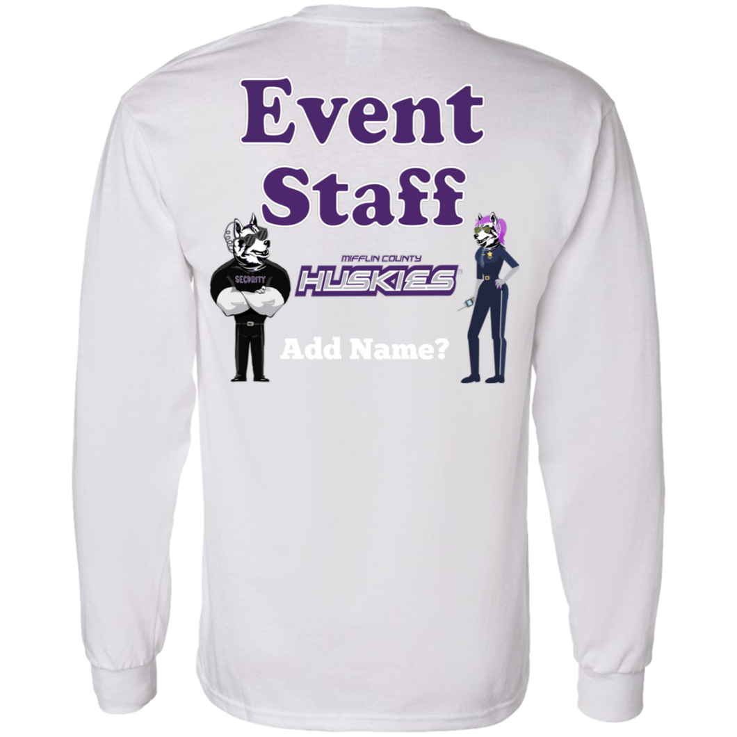 G540 Gildan LS T-Shirt 5.3 oz. event