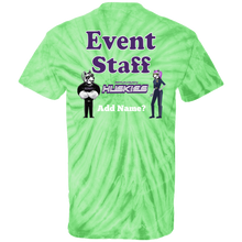 Load image into Gallery viewer, CD100 100% Cotton Tie Dye T-Shirt event