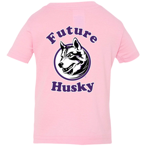 Husky in training 3322 Rabbit Skins Infant Jersey T-Shirt
