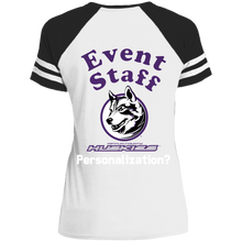 Load image into Gallery viewer, DM476 District Ladies&#39; Game V-Neck T-Shirt event