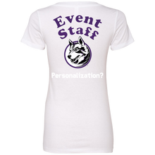 Load image into Gallery viewer, NL6640 Next Level Ladies&#39; Deep V-Neck T-Shirt event