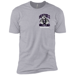 Wrestling-White-text NL3310 Next Level Boys' Cotton T-Shirt