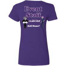 Load image into Gallery viewer, G500VL Gildan Ladies&#39; 5.3 oz. V-Neck T-Shirt event