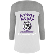 Load image into Gallery viewer, DT2700 District Juniors&#39; Rally 3/4 Sleeve T-Shirt event