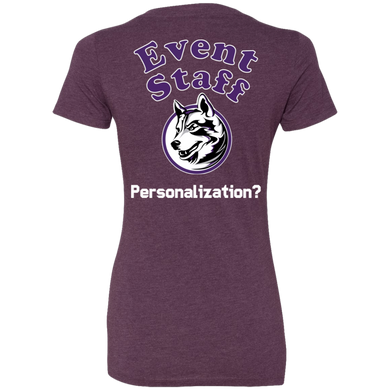 NL6640 Next Level Ladies' Deep V-Neck T-Shirt event