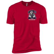 Load image into Gallery viewer, Wrestling-White-text NL3310 Next Level Boys&#39; Cotton T-Shirt