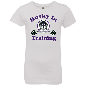 Husky in training NL3710 Next Level Girls' Princess T-Shirt