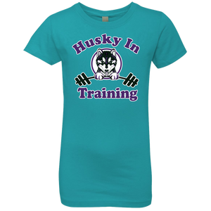 Husky in training NL3710 Next Level Girls' Princess T-Shirt