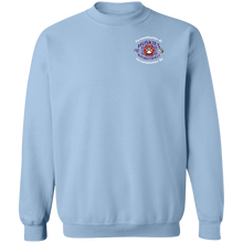 Load image into Gallery viewer, Basketball-white text G180 Gildan Crewneck Pullover Sweatshirt  8 oz.