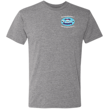 Load image into Gallery viewer, Swimming-white_text NL6010 Next Level Men's Triblend T-Shirt