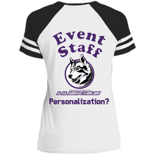 Load image into Gallery viewer, DM476 District Ladies&#39; Game V-Neck T-Shirt event