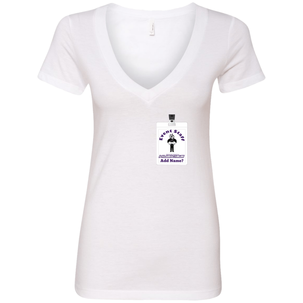 NL6640 Next Level Ladies' Deep V-Neck T-Shirt event